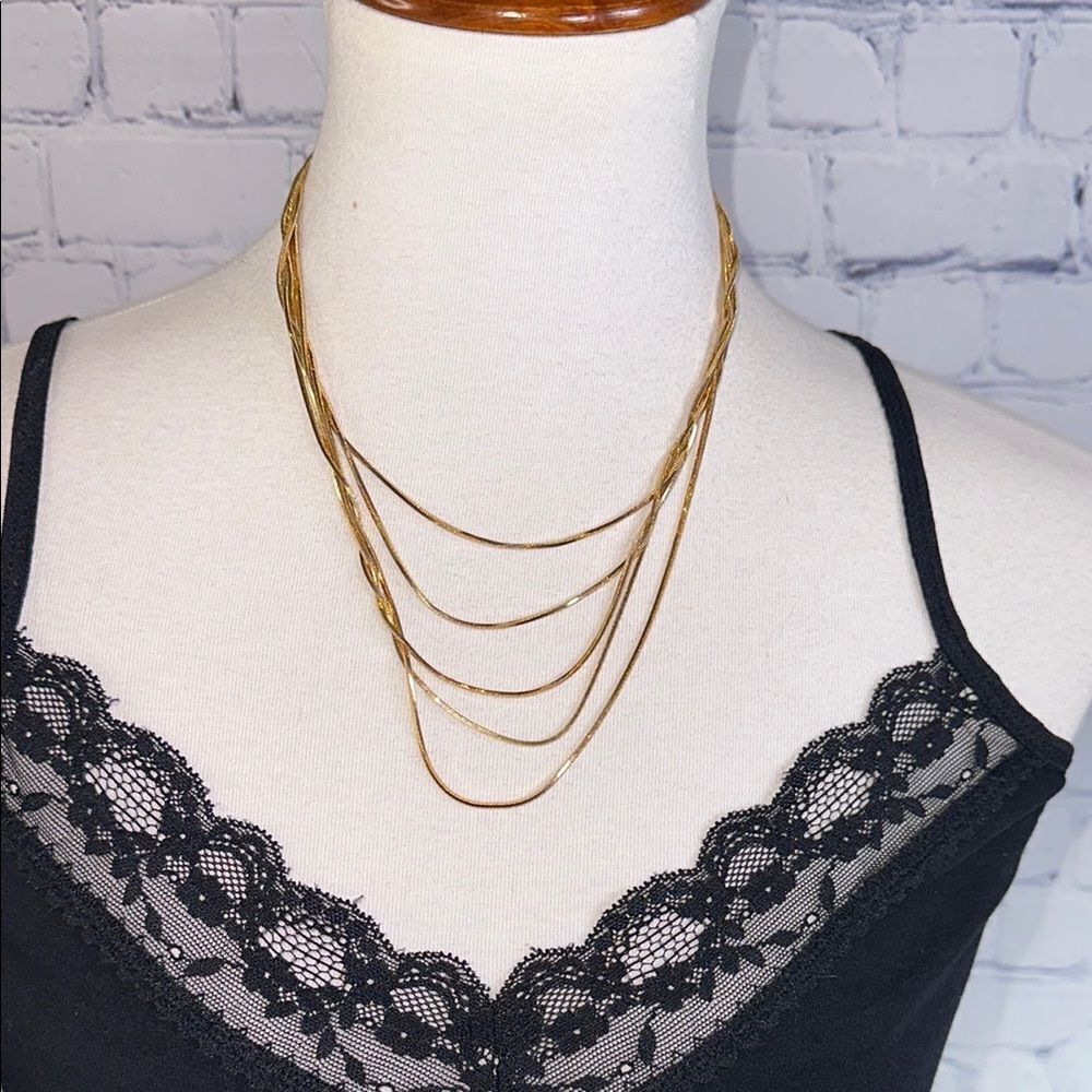 ✨ Gold Multi-Layered Necklace - Purchased at Nordstrom